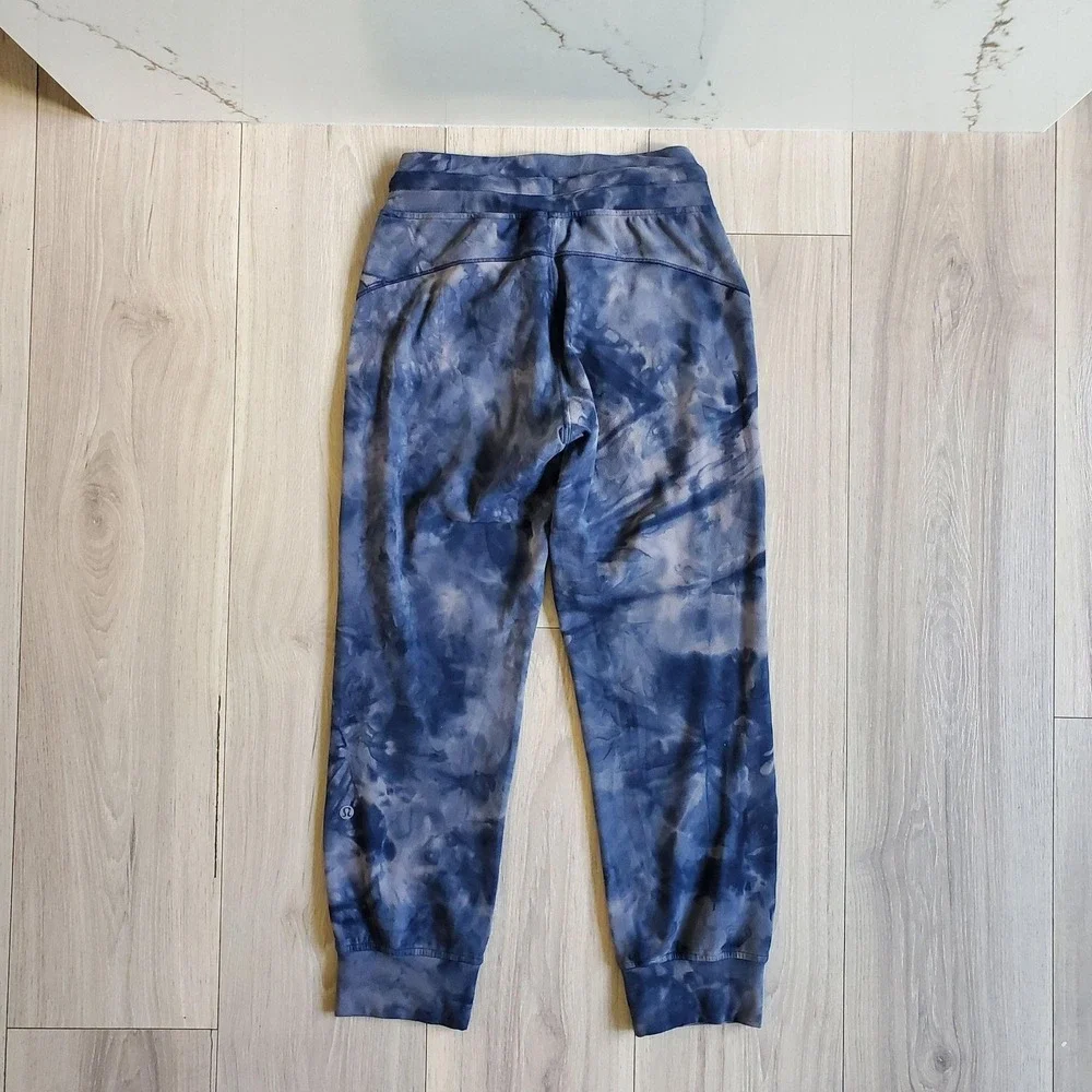 Lululemon Ready to Rulu Jogger Womens 2 Diamond Dye Lunar Rock Tie Dye Pants